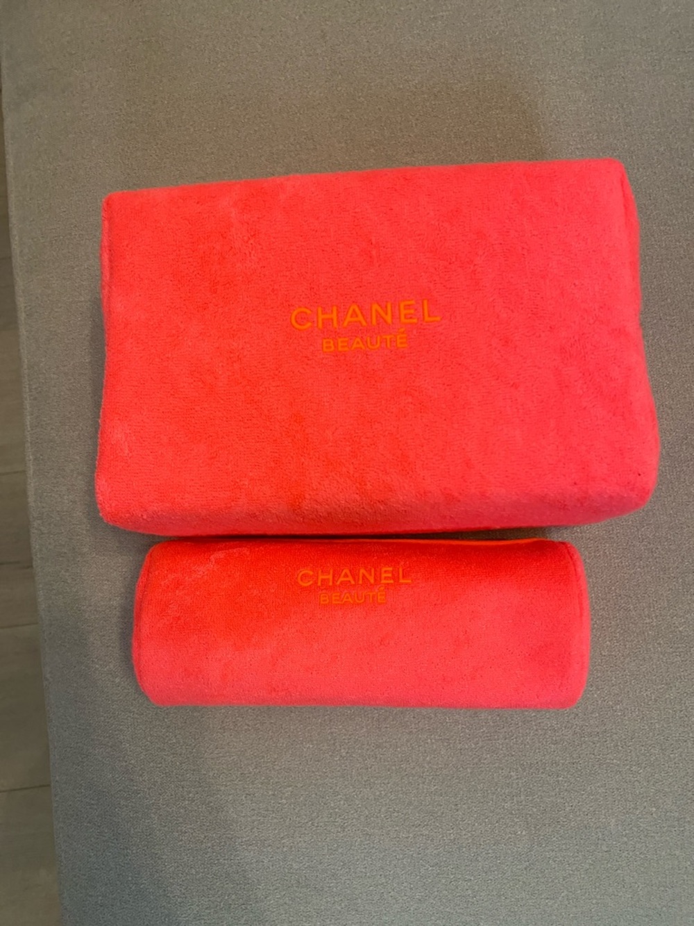 Chanel Beauty Makeup Pouch Set